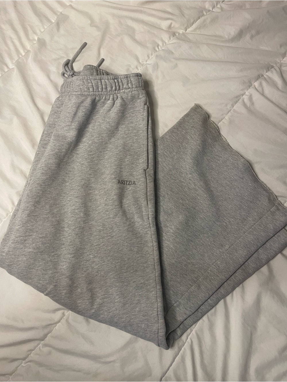 Gray Aritzia sweatpants